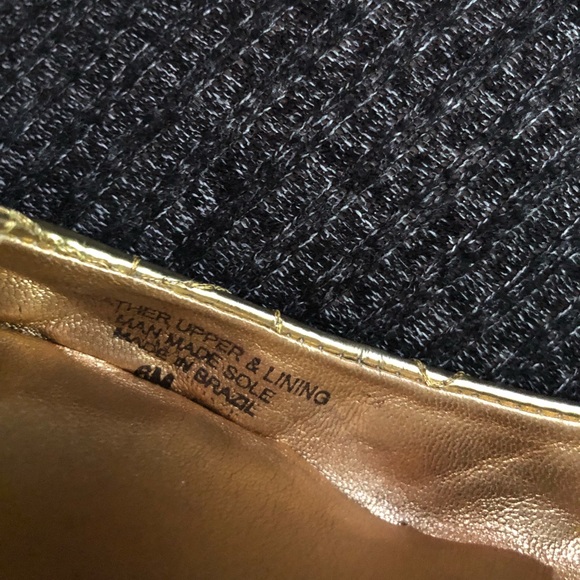 Tory Burch gold flats size 6 - Picture 7 of 8